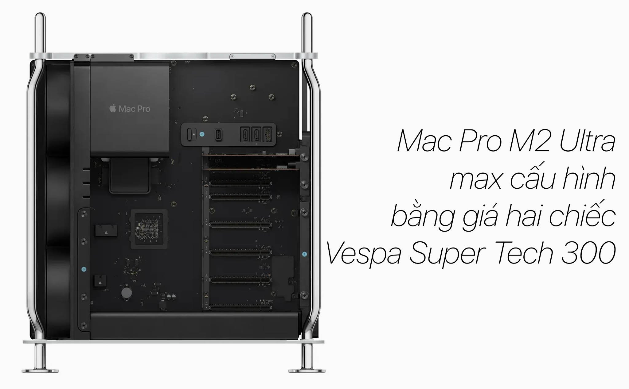 Mac Pro M2 Ultra max cấu hình
